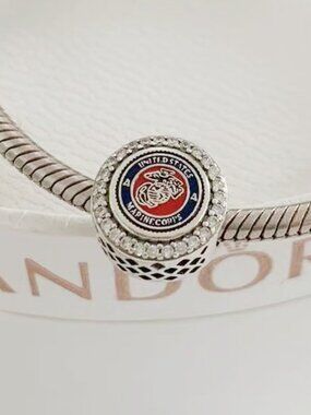 Pandora USMC Marine Corps exclusive Pandora Charm